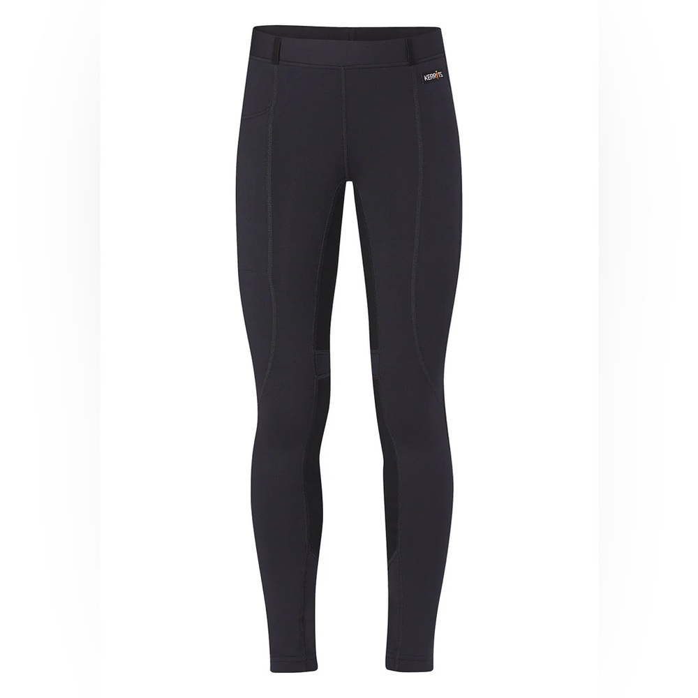 NWT Kerrits Kids Flex II Full Seat Riding Tight Size M Black Legging Horse Rider